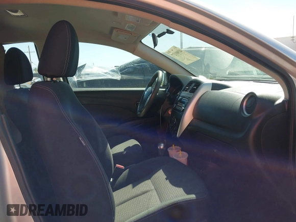 2018 Nissan Versa Sedan SV with VIN 3N1CN7AP8JK438703, listed as a IAAI auction lot 41901137 with 90,646 mi miles. Bid and sale history available at carsss.com. Image 5.
