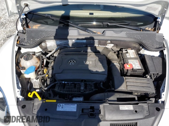 2015 Volkswagen Beetle with VIN 3VW7S7AT1FM818382, listed as a Copart auction lot 41666205 with 47,429 mi miles and Salvage Title. Bid and sale history available at DreamBid. Image 11.