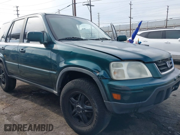 2000 Honda CR-V SE with VIN JHLRD1875YS022873, listed as a IAAI auction lot 42034984 with 210,853 mi miles. Bid and sale history available at carsss.com. Image 6.