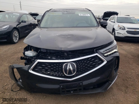 2024 Acura RDX w/Technology Package with VIN 5J8TC2H58RL027458, listed as a Copart auction lot 81786914 with 3,811 mi miles and Salvage Title. Bid and sale history available at carsss.com. Image 5.