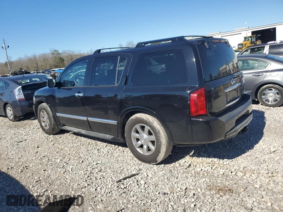 2007 Infiniti QX56 with VIN 5N3AA08A17N802796, listed as a Copart auction lot 40329674 with 27,793 mi miles and Salvage Title. Bid and sale history available at carsss.com. Image 2.