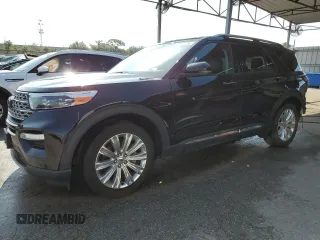 2022 Ford Explorer Limited with VIN 1FMSK7FH9NGB67685, listed as a Copart auction lot 51464975 with 47,263 mi miles and Clean Title. Bid and sale history available at carsss.com. Image 1.