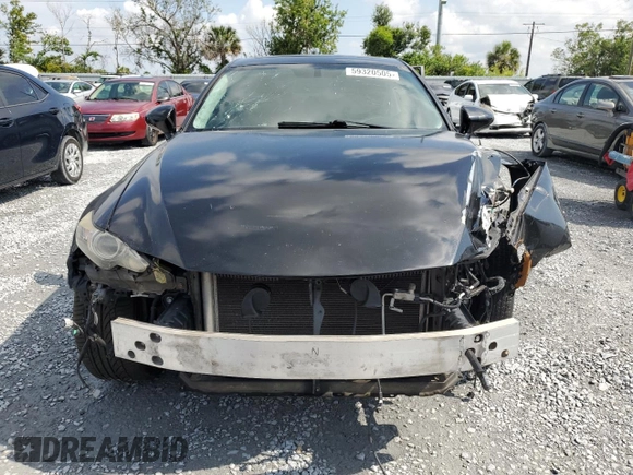 2015 Lexus IS 250 z VIN JTHBF1D29F5072852, wystawiony jako Copart lot #59320505 z przebiegiem Nie podano mil oraz Szkoda całkowita • Salvage title. Historia ofert i sprzedaży dostępna na DreamBid. Obrazek 5.