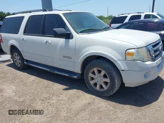 2008 Ford Expedition Max SSV with VIN 1FMFK15578LA51631, listed as a IAAI auction lot 42264184 with 264,275 mi miles and . Bid and sale history available at DreamBid. Image 1.