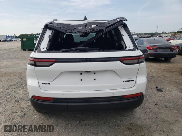 2023 Jeep Grand Cherokee Limited with VIN 1C4RJHBG2P8910144, listed as a Copart auction lot 57204435 with 18,016 mi miles and Salvage title. Bid and sale history available at DreamBid. Image 6.