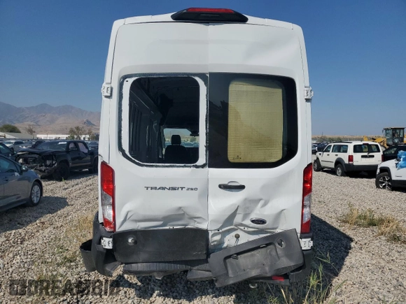2020 Ford Transit Cargo with VIN 1FTBR3X86LKB73526, listed as a Copart auction lot 69710644 with 78,144 mi miles and Salvage Title. Bid and sale history available at DreamBid. Image 6.