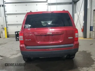 2014 Jeep Patriot Latitude with VIN 1C4NJRFB7ED855780, listed as a Copart auction lot 57246515 with 110,433 mi miles and Salvage title. Bid and sale history available at DreamBid. Image 6.