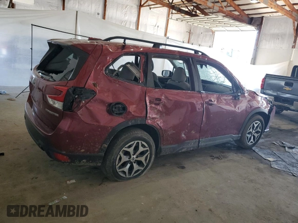 2023 Subaru Forester Premium with VIN JF2SKAEC7PH501492, listed as a Copart auction lot 59079455 with Not provided miles and Salvage title. Bid and sale history available at DreamBid. Image 3.