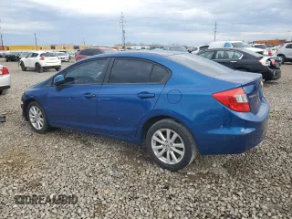 2012 Honda Civic EX with VIN 19XFB2F89CE002130, listed as a Copart auction lot 48515155 with 190,416 mi miles and Salvage Title. Bid and sale history available at DreamBid. Image 2.