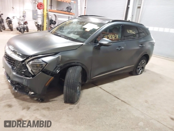 2023 Kia Sportage SX-Prestige with VIN KNDPXCAG7P7094340, listed as a IAAI auction lot 41389838 with 16,785 mi miles and . Bid and sale history available at DreamBid. Image 2.