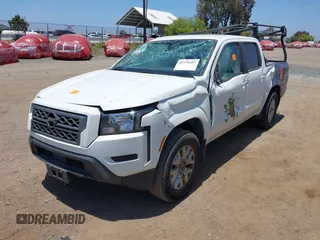2022 Nissan Frontier SV with VIN 1N6ED1EJ1NN645801, listed as a IAAI auction lot 42539585 with Not provided miles and . Bid and sale history available at DreamBid. Image 6.