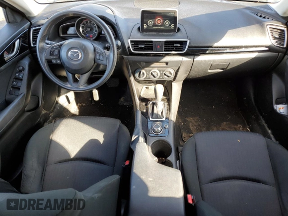 2016 Mazda 3 i Sport with VIN JM1BM1J72G1331827, listed as a Copart auction lot 47018765 with 72,116 mi miles and Salvage Title. Bid and sale history available at DreamBid. Image 8.