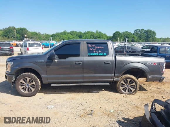 2019 Ford F-150 XL with VIN 1FTEW1C50KKE12234, listed as a IAAI auction lot 42197824 with 130,738 mi miles and . Bid and sale history available at DreamBid. Image 14.