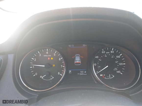 2020 Nissan Rogue Sport SV with VIN JN1BJ1CV3LW281136, listed as a IAAI auction lot 41696988 with 71,949 mi miles. Bid and sale history available at carsss.com. Image 7.