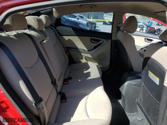 2016 Hyundai Elantra SE with VIN KMHDH4AE6GU478823, listed as a Copart auction lot 48952945 with 60,184 mi miles and Salvage Title. Bid and sale history available at carsss.com. Image 10.