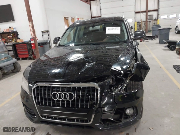2013 Audi Q5 Premium with VIN WA1CFAFP1DA008107, listed as a IAAI auction lot 40847282 with 168,183 mi miles. Bid and sale history available at carsss.com. Image 11.