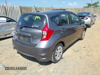 2018 Nissan Note SV with VIN 3N1CE2CP3JL365458, listed as a IAAI auction lot 42645452 with 67,656 mi miles and . Bid and sale history available at DreamBid. Image 4.