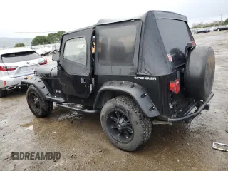 1995 Jeep Wrangler S with VIN 1J4FY19P6SP204427, listed as a Copart auction lot 44130185 with 373,692 mi miles and Salvage Title. Bid and sale history available at carsss.com. Image 2.