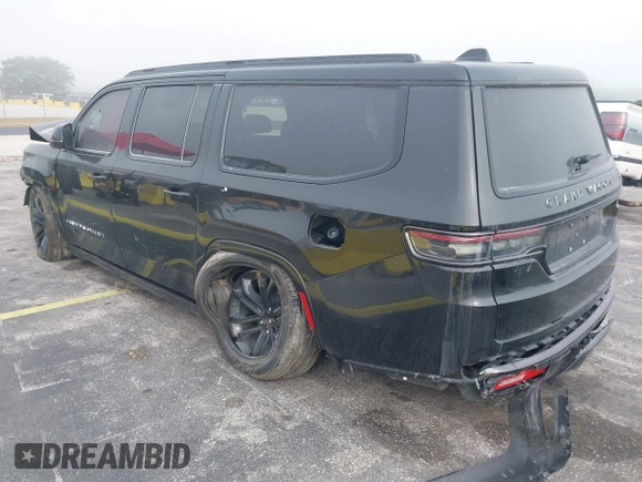 2024 Jeep Grand Wagoneer Series II with VIN 1C4SJSFP9RS130978, listed as a IAAI auction lot 41596523 with 8,930 mi miles and . Bid and sale history available at DreamBid. Image 3.