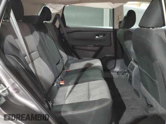 2025 Nissan Rogue SV with VIN 5N1BT3BA7SC764724, listed as a Copart auction lot 55484785 with 23,710 mi miles and Non Repairable. Bid and sale history available at DreamBid. Image 11.