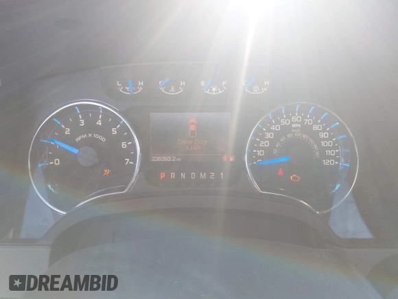 2013 Ford F-150 XL with VIN 1FTFW1CF6DFA50516, listed as a IAAI auction lot 42494073 with 226,393 mi miles and . Bid and sale history available at DreamBid. Image 7.