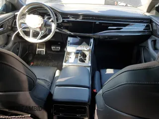2023 Audi SQ8 Prestige with VIN WA1CWBF1XPD001791, listed as a Copart auction lot 47075755 with 38,808 mi miles and Salvage Title. Bid and sale history available at DreamBid. Image 8.