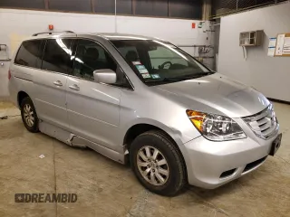 2010 Honda Odyssey EX-L with VIN 5FNRL3H63AB013983, listed as a Copart auction lot 45105144 with 72,390 mi miles and Clean Title. Bid and sale history available at carsss.com. Image 4.