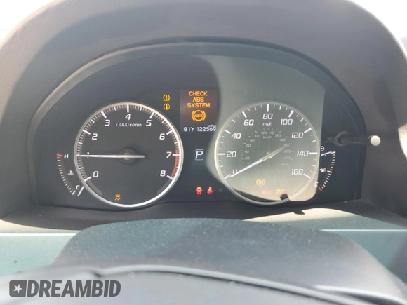 2014 Acura RDX Technology with VIN 5J8TB4H5XEL021234, listed as a Copart auction lot 58979175 with 122,369 mi miles and Salvage title. Bid and sale history available at DreamBid. Image 9.
