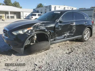 2012 Infiniti FX35 with VIN JN8AS1MU2CM120191, listed as a Copart auction lot 76370074 with 172,856 mi miles and Salvage Title. Bid and sale history available at carsss.com. Image 1.