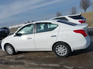 2012 Nissan Versa SV with VIN 3N1CN7AP1CL917560, listed as a IAAI auction lot 41503638 with 155,077 mi miles. Bid and sale history available at carsss.com. Image 14.