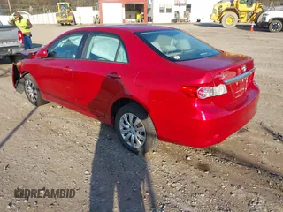 2012 Toyota Corolla L with VIN 2T1BU4EE6CC826113, listed as a IAAI auction lot 41996133 with 112,123 mi miles. Bid and sale history available at carsss.com. Image 3.