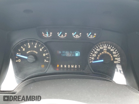 2012 Ford F-150 XL with VIN 1FTMF1EM5CKD32042, listed as a Copart auction lot 70772444 with 138,127 mi miles and Salvage title. Bid and sale history available at DreamBid. Image 9.