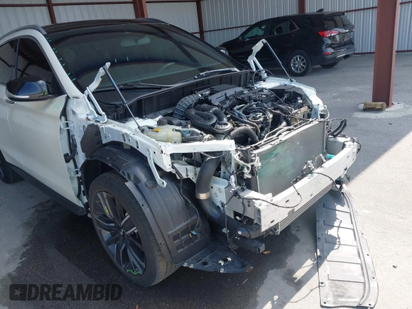 2021 Infiniti QX50 Luxe with VIN 3PCAJ5BA2MF112939, listed as a IAAI auction lot 42191494 with 25,076 mi miles and . Bid and sale history available at DreamBid. Image 17.