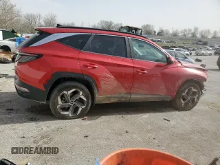 2022 Hyundai Tucson SEL with VIN 5NMJCCAE7NH064616, listed as a Copart auction lot 49637595 with 37,330 mi miles and Salvage Title. Bid and sale history available at carsss.com. Image 3.