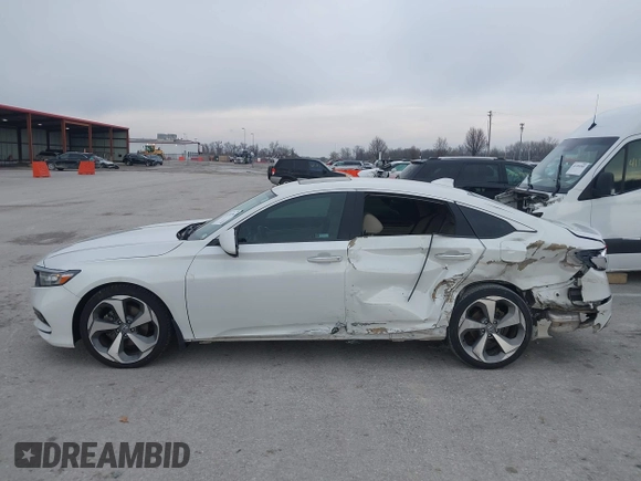 2020 Honda Accord Touring with VIN 1HGCV2F96LA011360, listed as a IAAI auction lot 41192112 with 64,643 mi miles and . Bid and sale history available at DreamBid. Image 15.