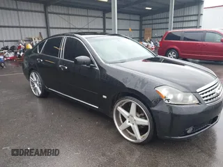 2006 Infiniti M with VIN JNKAY01E26M114217, listed as a IAAI auction lot 41756412 with 295,100 mi miles. Bid and sale history available at carsss.com. Image 1.