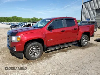 2022 GMC Canyon 4WD AT4 z VIN 1GTG6FEN5N1113612, wystawiony jako Copart lot #53913565 z przebiegiem 53 896 mil mil oraz Szkoda całkowita • Salvage title. Historia ofert i sprzedaży dostępna na DreamBid. Obrazek 1.