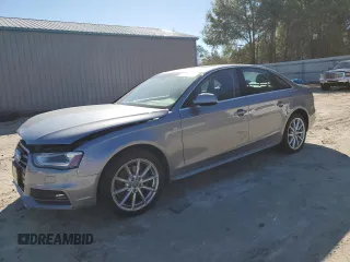 2015 Audi A4 Premium with VIN WAUAFAFLXFN039116, listed as a Copart auction lot 45663175 with 123,522 mi miles and Salvage Title. Bid and sale history available at carsss.com. Image 1.