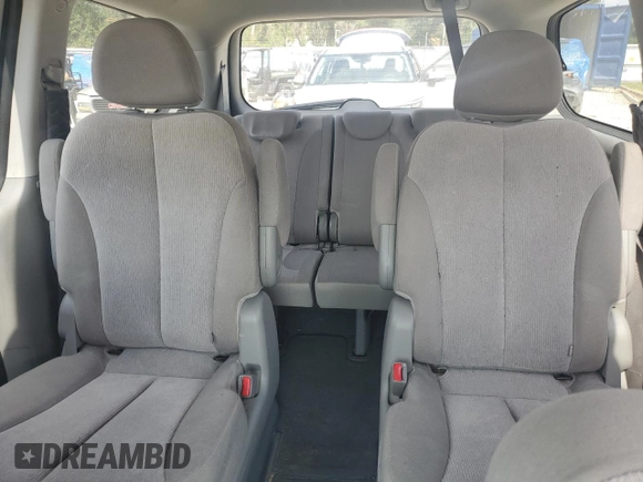 2012 Kia Sedona LX with VIN KNDMG4C72C6498832, listed as a Copart auction lot 78017424 with 167,289 mi miles and Salvage Title. Bid and sale history available at carsss.com. Image 10.