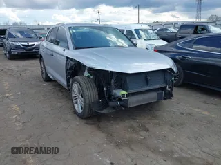 2018 Audi Q5 Premium Plus z VIN WA1BNAFY5J2153910, wystawiony jako IAAI lot #41790666 z przebiegiem 87 376 mil mil oraz . Historia ofert i sprzedaży dostępna na DreamBid. Obrazek 1.