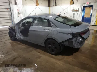 2021 Hyundai Elantra SEL with VIN KMHLS4AG6MU068792, listed as a Copart auction lot 80954334 with 43,644 mi miles and Salvage Title. Bid and sale history available at carsss.com. Image 2.