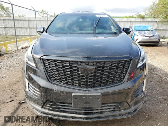 2023 Cadillac XT5 AWD Premium Luxury with VIN 1GYKNDR44PZ132363, listed as a Copart auction lot 78950724 with 12,462 mi miles and Salvage Title. Bid and sale history available at DreamBid. Image 5.