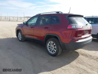 2020 Jeep Cherokee Latitude with VIN 1C4PJLCB9LD605531, listed as a IAAI auction lot 41541614 with 90,979 mi miles. Bid and sale history available at carsss.com. Image 3.