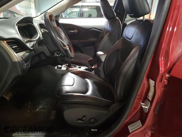 2016 Jeep Cherokee Limited with VIN 1C4PJMDB2GW134627, listed as a Copart auction lot 51096615 with 51,286 mi miles and Salvage Title. Bid and sale history available at DreamBid. Image 7.