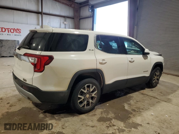 2020 GMC Acadia SLE z VIN 1GKKNKLAXLZ163690, wystawiony jako Copart lot #45797365 z przebiegiem 86 868 mil mil oraz Szkoda całkowita • Salvage title. Historia ofert i sprzedaży dostępna na DreamBid. Obrazek 3.