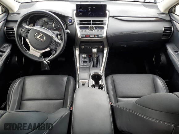 2018 Lexus NX 300h with VIN JTJBJRBZXJ2082652, listed as a Copart auction lot 58744985 with 106,090 mi miles and Salvage title. Bid and sale history available at DreamBid. Image 8.