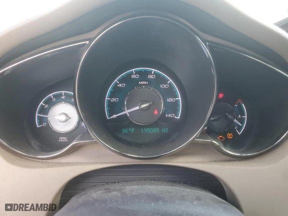 2008 Chevrolet Malibu LTZ with VIN 1G1ZK57B08F278632, listed as a Copart auction lot 78582374 with 195,085 mi miles and Salvage Title. Bid and sale history available at carsss.com. Image 9.