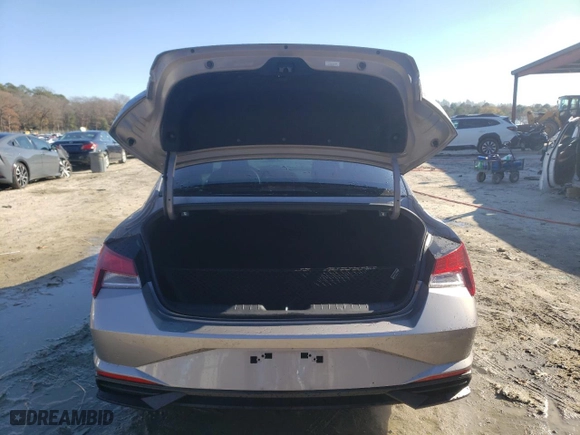 2023 Hyundai Elantra Preferred with VIN KMHLM4AG1PU451019, listed as a Copart auction lot 82034464 with 55,847 mi miles and Salvage Title. Bid and sale history available at carsss.com. Image 6.
