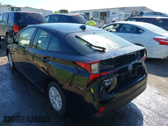 2022 Toyota Prius L Eco with VIN JTDKAMFU0N3176835, listed as a IAAI auction lot 41995548 with 47,945 mi miles and . Bid and sale history available at DreamBid. Image 3.