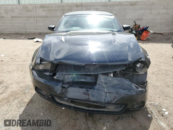 2012 Ford Mustang V6 with VIN 1ZVBP8EM4C5276085, listed as a Copart auction lot 58142955 with 159,068 mi miles and Salvage title. Bid and sale history available at DreamBid. Image 5.